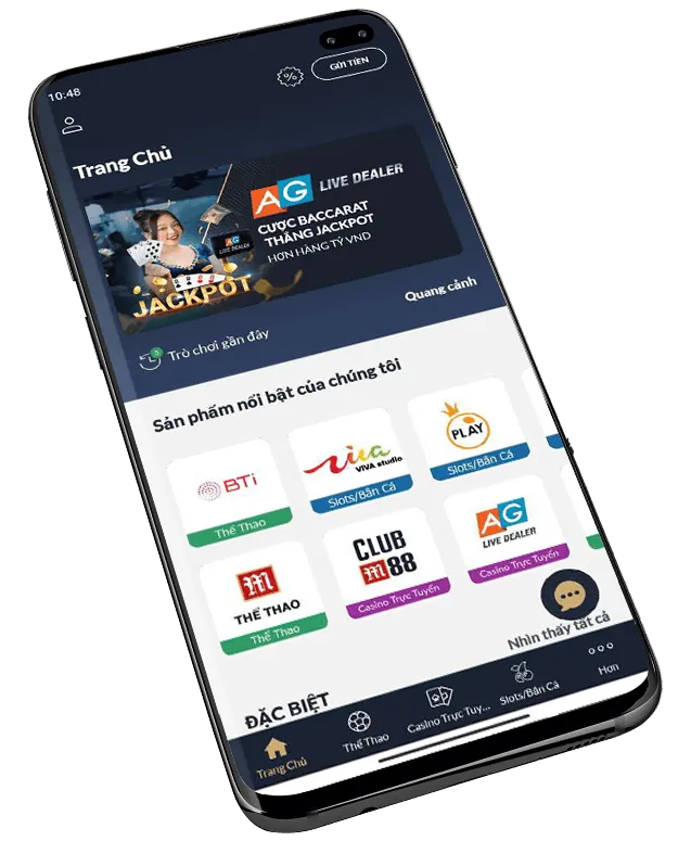 Ứng dụng benvip ios trên điện thoại di động